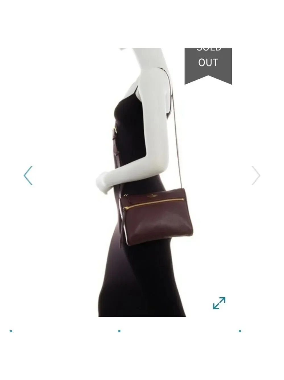Kate Spade Plum Leather Crossbody Bag